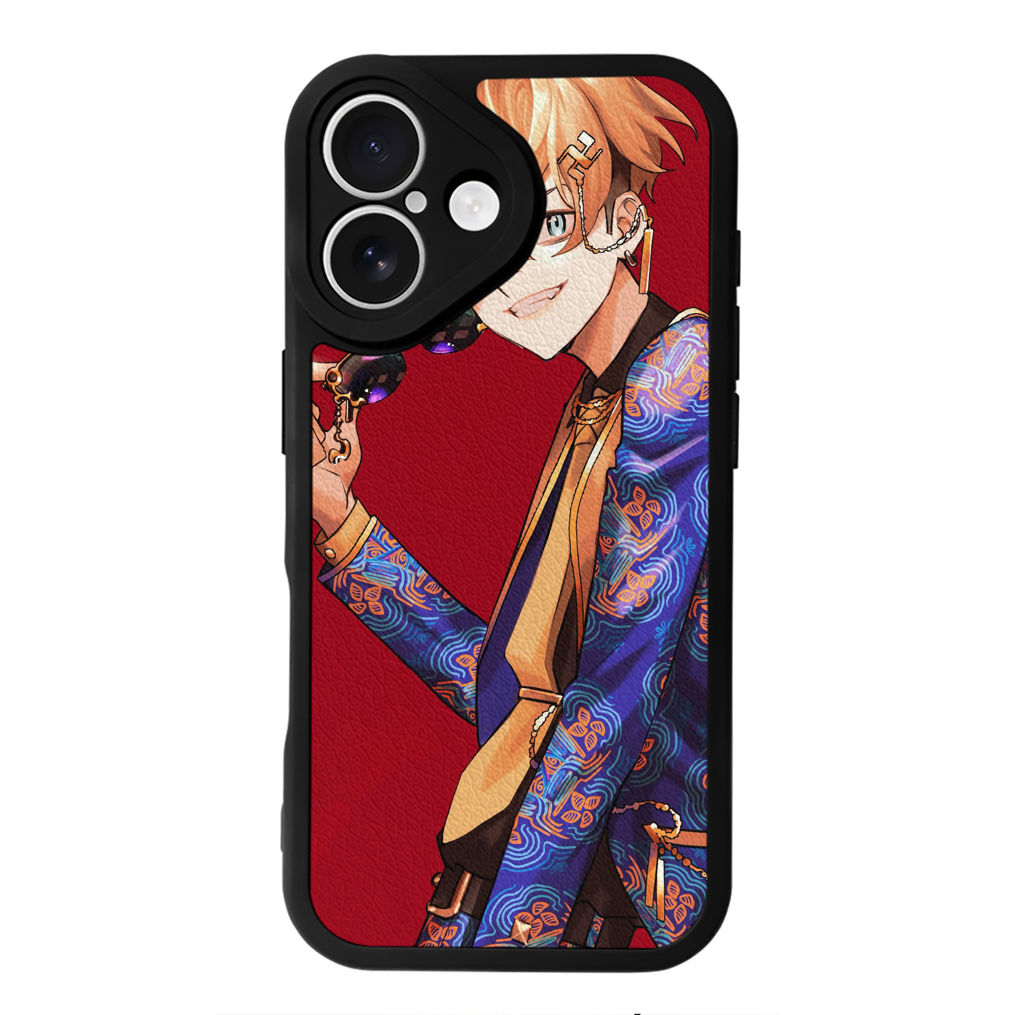 （画像用） 東京リベンジャーズ Tokyo Revengers 【iPhone 16シリーズ対応】シリコンスマホケース（レザー調） 材質：シリコン